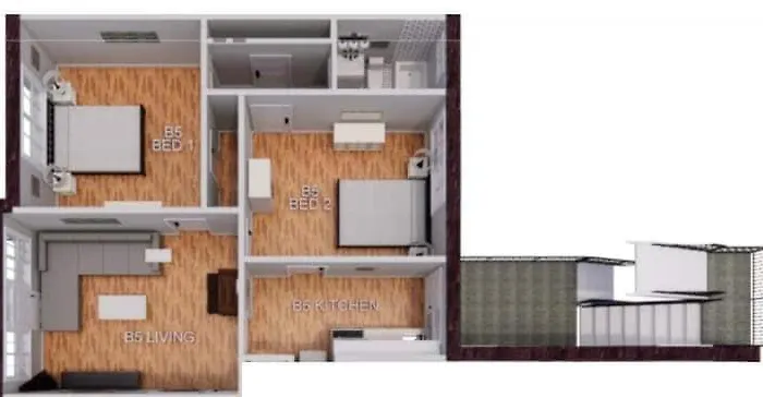 Sojourn At Colley Manor Unit 6 Sleeps 4
